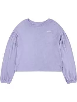 Лонгслив Levi's Kids, фиолетовый
