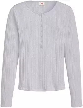 Лонгслив LEVI'S Shirt, серый