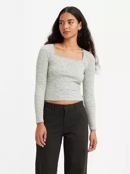 Лонгслив Levis, светло-серый