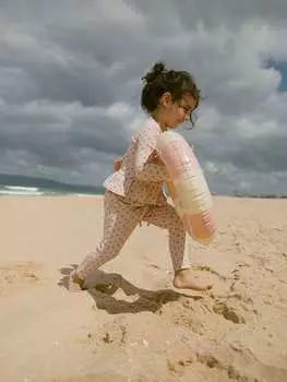 Лонгслив Lil Atelier, розовый