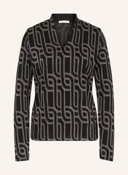 Лонгслив lilienfels, черный/серый