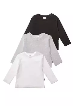 Лонгслив Liliput, серый/черный/белый