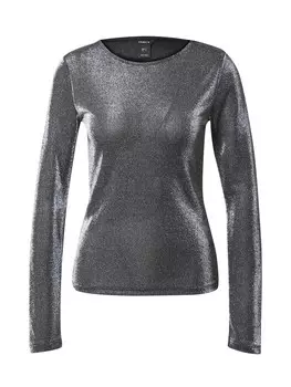 Лонгслив Lindex Shirt Lissy, серебряный