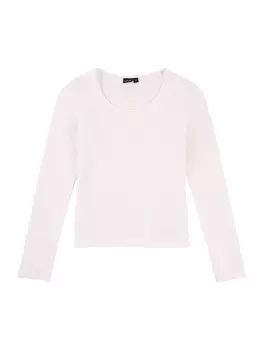 Лонгслив LMTD Shirt NLFNOVE, белый