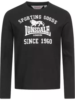 Лонгслив Lonsdale Longsleeve, черный