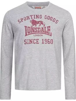 Лонгслив Lonsdale Longsleeve, серый