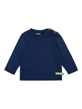 Лонгслив loud + proud, темно синий