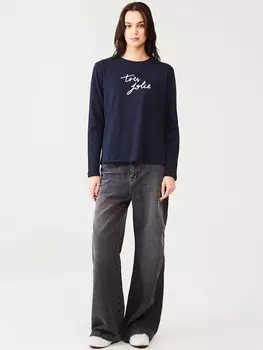 Лонгслив LTB, темно-синий