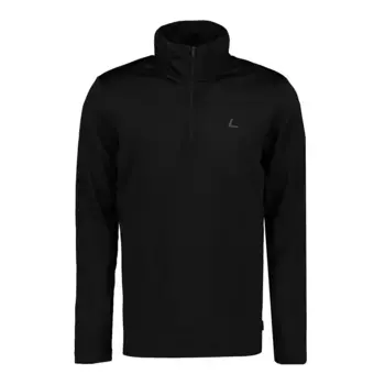 Лонгслив Luhta Kankola half zip, черный