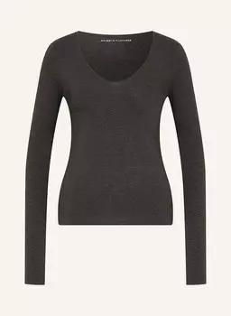 Лонгслив MAJESTIC FILATURES, темно-серый