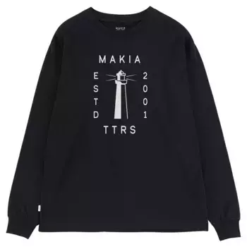 Лонгслив Makia Marker, черный