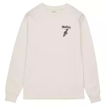 Лонгслив Makia Martius, бежевый