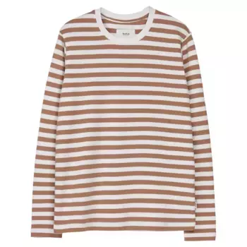 Лонгслив Makia Verkstad, коричневый