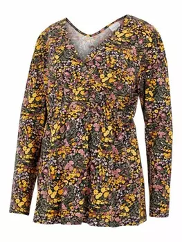 Лонгслив Mamalicious Curve BETSY, разноцветный