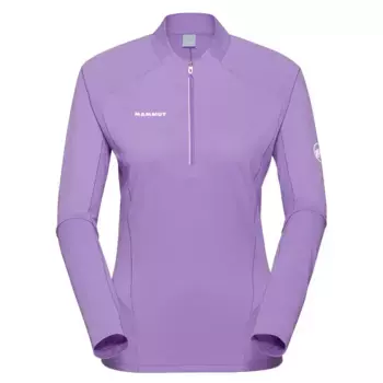 Лонгслив Mammut Aenergy FL half zip, фиолетовый