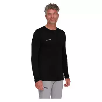 Лонгслив Mammut Tree Wool FL, черный