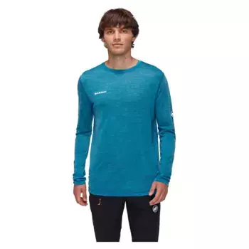 Лонгслив Mammut Tree Wool FL, синий