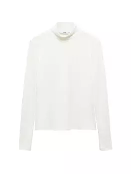 Лонгслив Mango PERSEO, белый