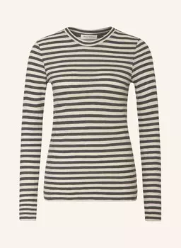 Лонгслив Marc O'Polo, светло-серый/темно-серый