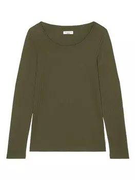 Лонгслив Marc O'Polo, зеленый