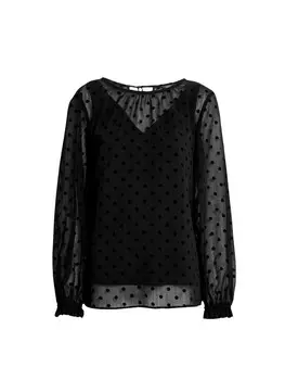 Лонгслив Marks & Spencer Shirt, черный