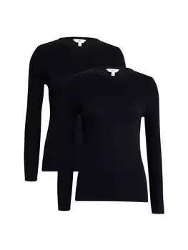 Лонгслив Marks & Spencer Shirt, черный