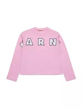 Лонгслив Marni Shirt, фиолетовый