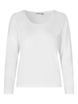 Лонгслив Masai Shirt Creama, белый