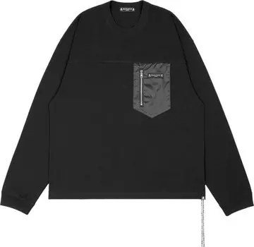 Лонгслив Mastermind Mountain Long-Sleeve Tee 'Black', черный