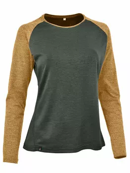 Лонгслив Maul Sport Eibelkopf, цвет Khaki/Gelb