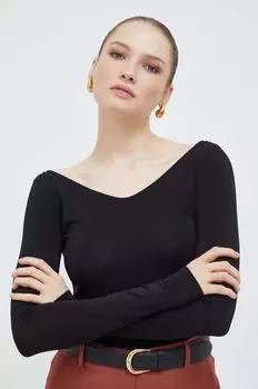 Лонгслив Max Mara Leisure, черный