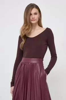 Лонгслив Max Mara Leisure, коричневый