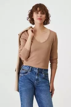 Лонгслив Medicine, бежевый