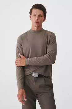 Лонгслив Medicine, коричневый