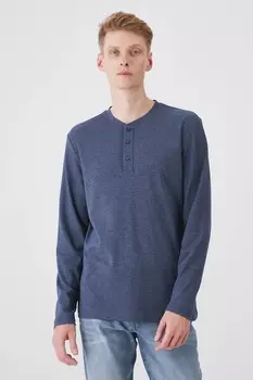 Лонгслив Medicine, темно-синий
