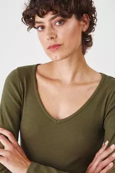 Лонгслив Medicine, зеленый