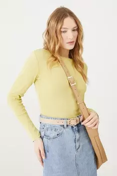 Лонгслив Medicine, зеленый