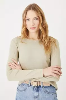 Лонгслив Medicine, зеленый