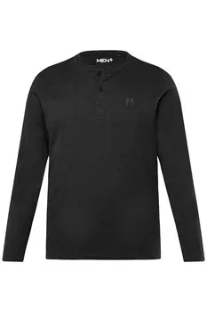 Лонгслив Men Plus Shirt, черный