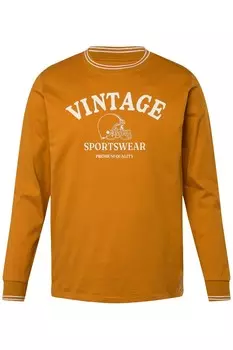 Лонгслив Men Plus Shirt, оранжевый