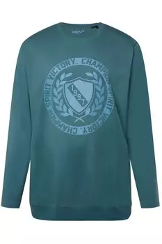 Лонгслив Men Plus Shirt, светло-синий