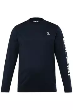 Лонгслив Men Plus Shirt, темно-синий