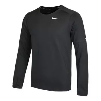 Лонгслив Men's Nike Reflective Logo Training Sports Running, черный