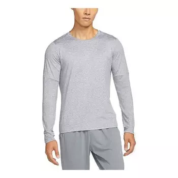 Лонгслив Men's Nike Reflective Logo Training Sports Running, серый