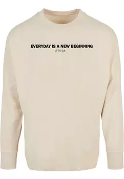 Лонгслив Merchcode HOPE, песочный