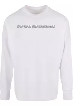 Лонгслив Merchcode NEW YEAR, белый
