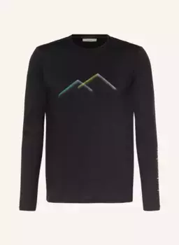 Лонгслив merino tech lite iii из шерсти мериноса Icebreaker, черный