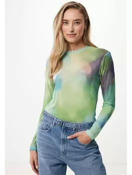 Лонгслив Mexx, цвет grn/hellblau