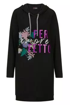 Лонгслив MIAMODA, черный