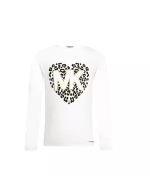 Лонгслив Michael Kors Kids, белый